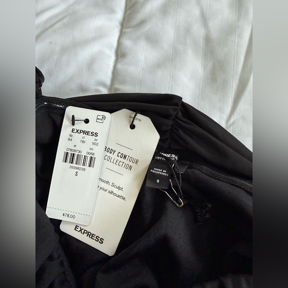 Express Body Contour Ruched Dress Small - Picture 5 of 5